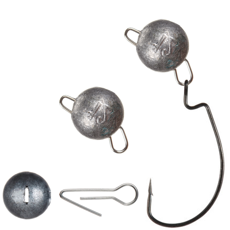 Jig Head Lure - Simpleyi 5 Buah/Lot Bobot Timah dengan