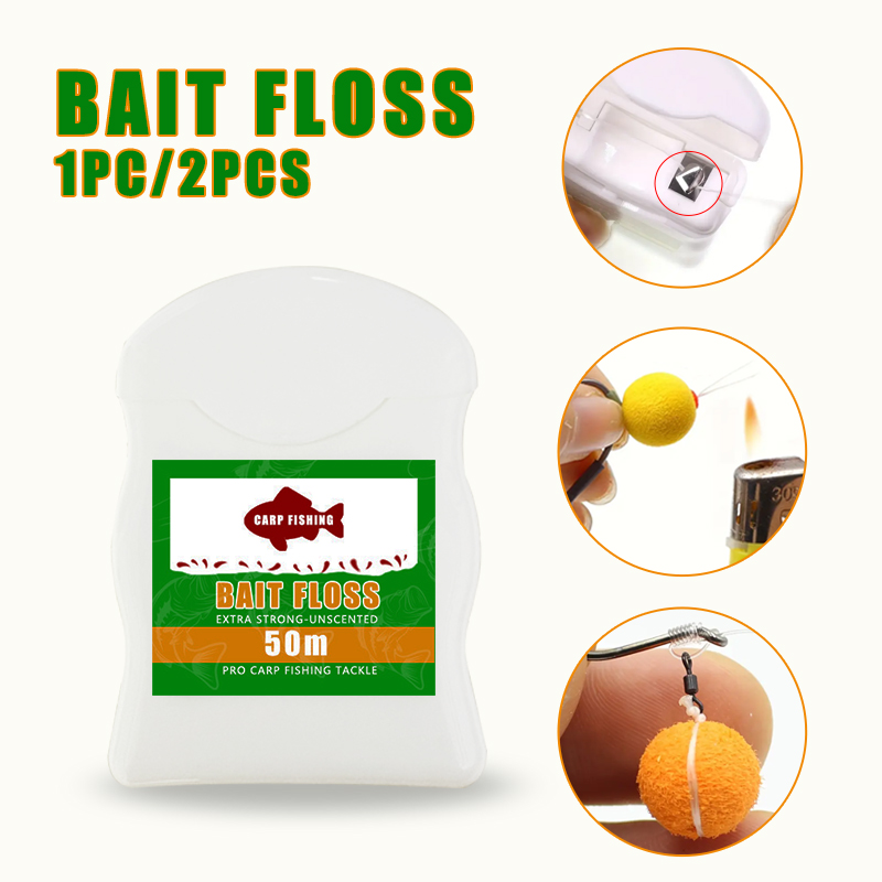 Freshwater Fishing Kit - 1 buah/2 buah benang umpan pancing