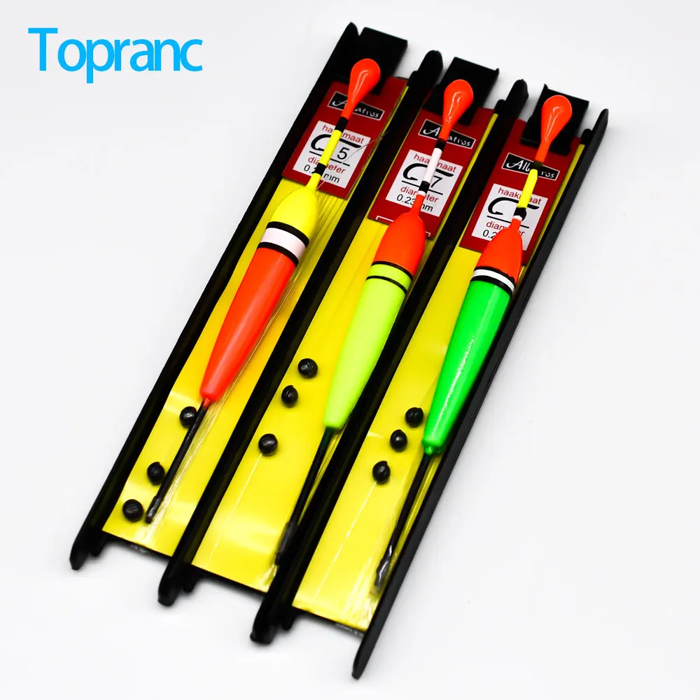 Freshwater Fishing Kit - Topranc Kit Senar Bobber Pancing Set