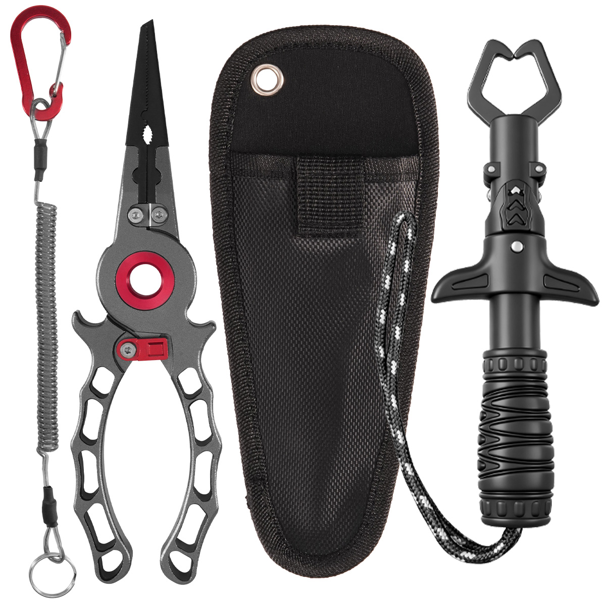 Fishing Equipment Lures - Set Penjepit Ikan dari Aluminium Alloy,