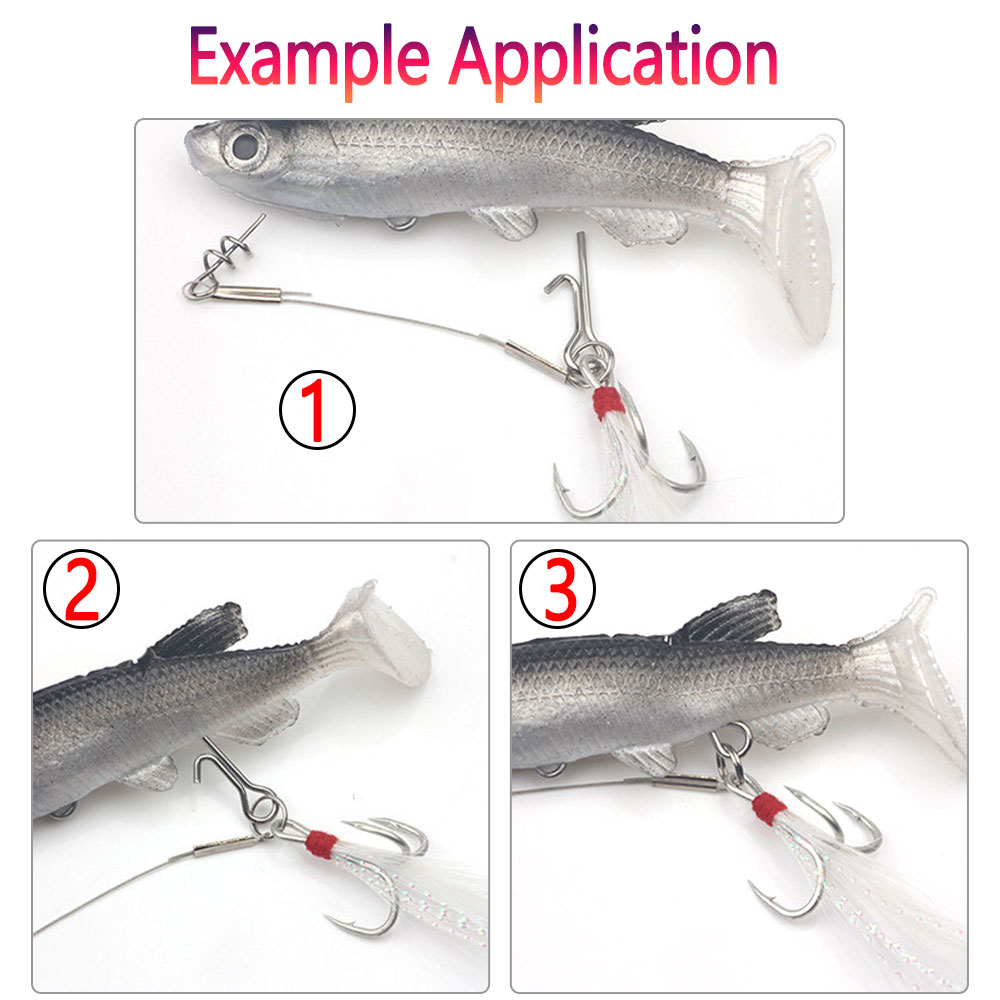 50/100 Buah Kail Pancing Sting - Fishing Equipment Lures ulasan dan harga
