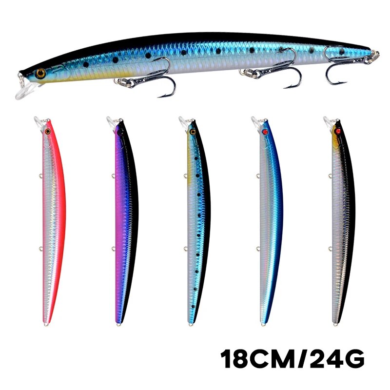 Minnow umpan pancing buatan La - Fishing Equipment Lures ulasan dan harga