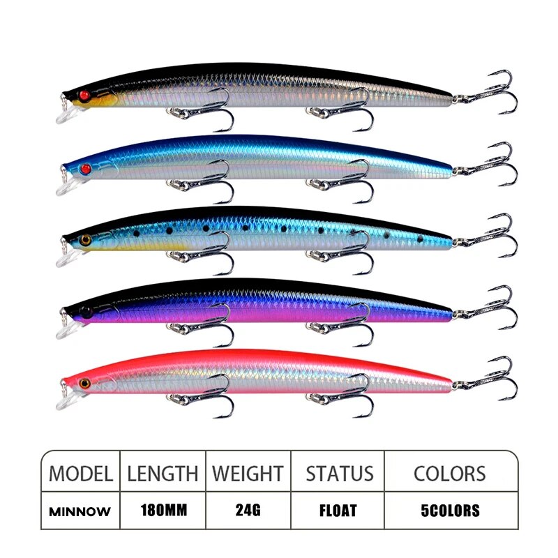 Minnow umpan pancing buatan La - Fishing Equipment Lures ulasan dan harga