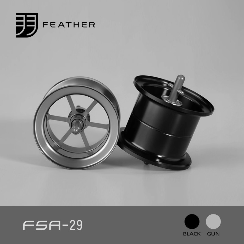 Spool Reel Pancing FEATHER yan - Fluorocarbon Line ulasan dan harga