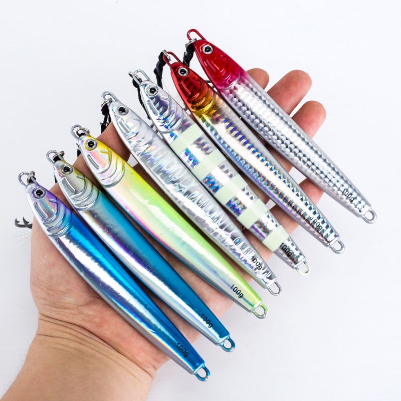 7 buah umpan pancing Jig cepat - Jig Head Lure ulasan dan harga