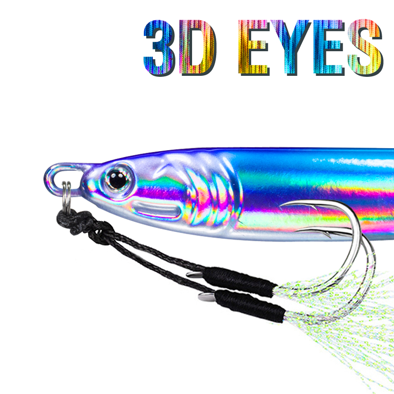 7 buah umpan pancing Jig cepat - Jig Head Lure ulasan dan harga