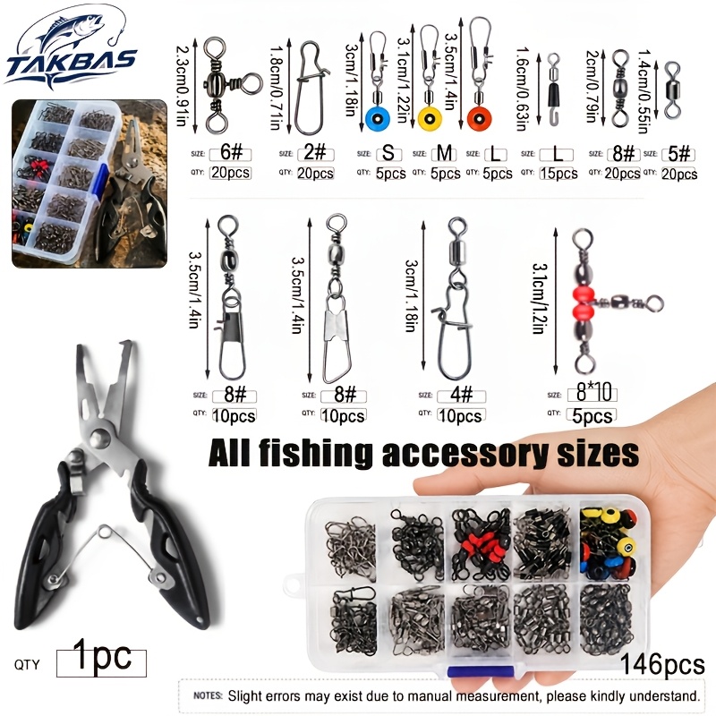 146pcs Perlengkapan Pancing de - Freshwater Fishing Kit ulasan dan harga