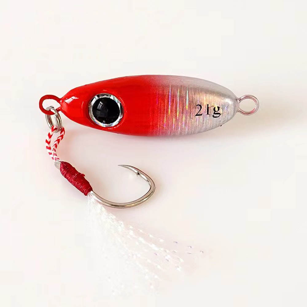 Umpan pancing Jigging logam mi - Jig Head Lure ulasan dan harga