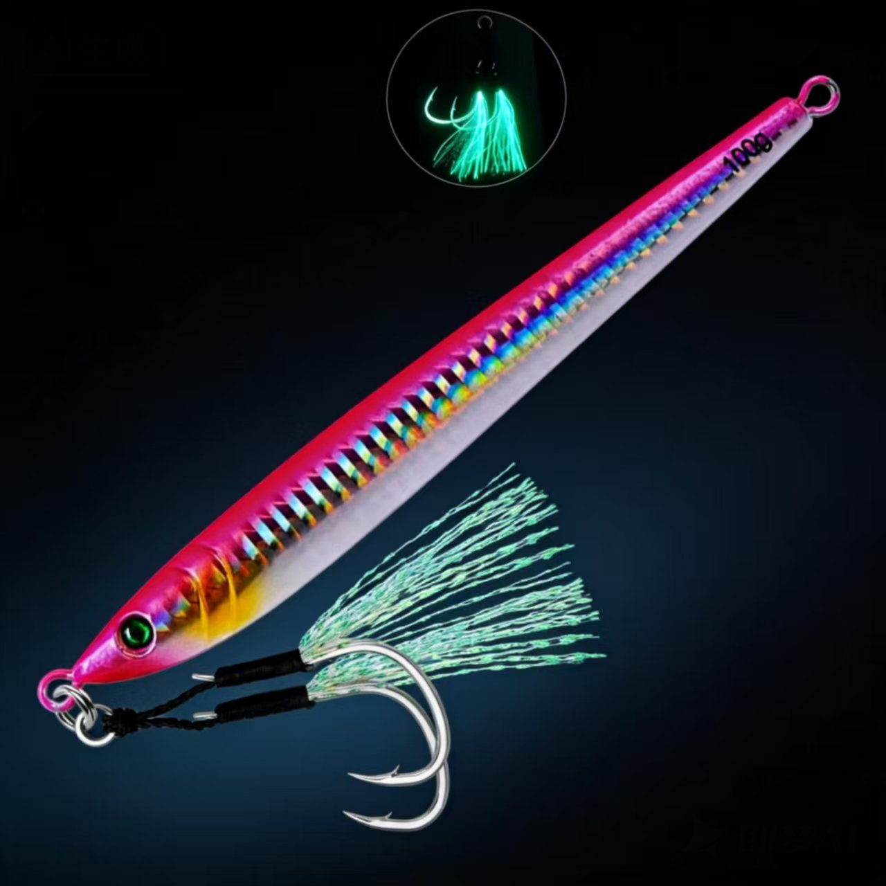 Umpan pancing Jig logam cor 5  - Jig Head Lure ulasan dan harga