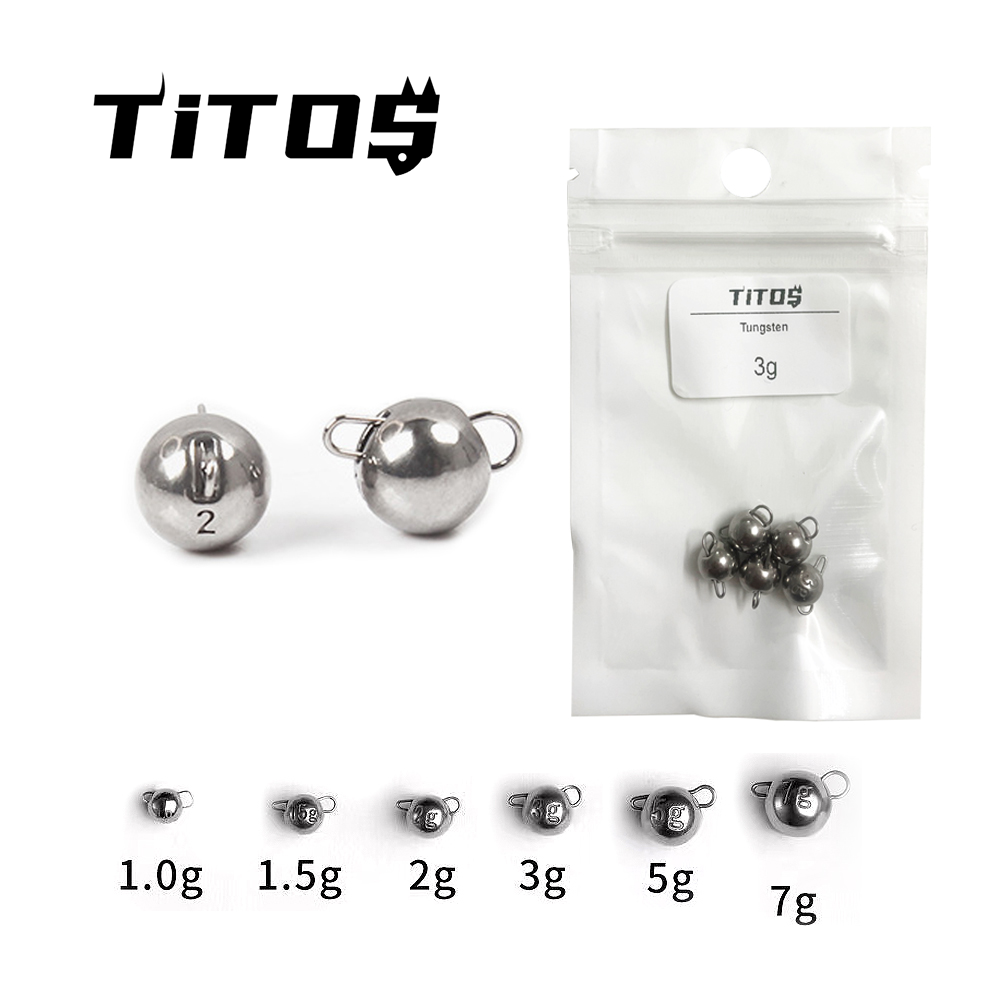 TITOS memancing Tungsten Chebu - Jig Head Lure ulasan dan harga